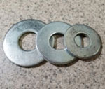 Washers for heavy duty cart axles